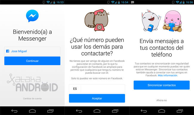 Facebook messenger android