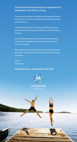 Anuncio Motorola