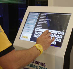 Tecnología de vanguardia para elecciones