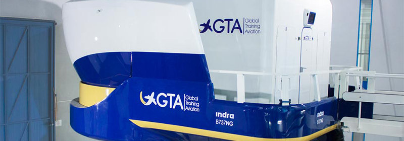 El simulador de vuelo B737 de Global Training Aviation desarrollado por Indra, listo para el entrenamiento tras recibir la certificación de EASA