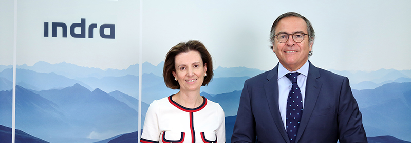 Cristina Ruiz and Ignacio Mataix, Chief Executive Officers of Indra.