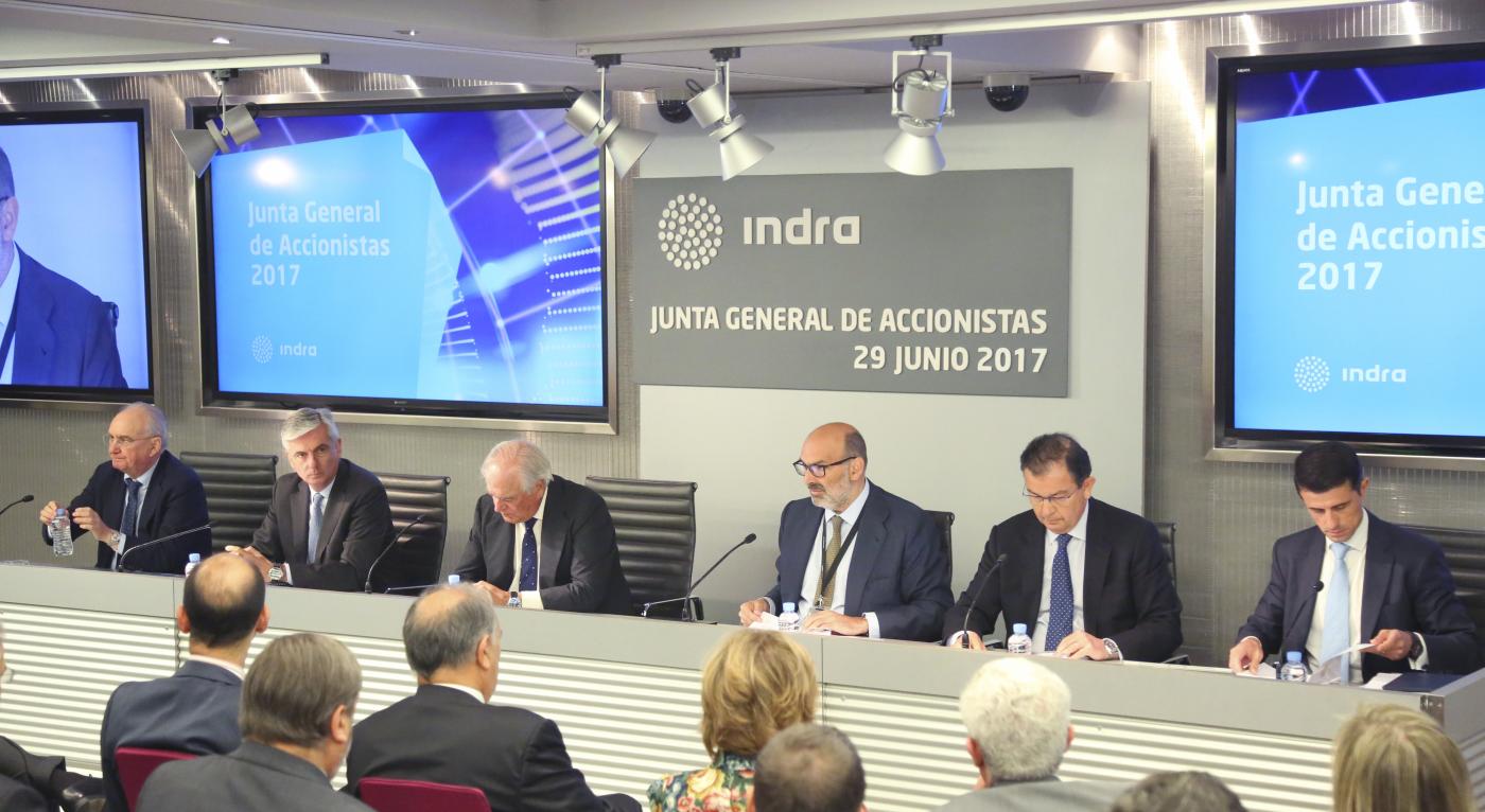 Junta General de Accionistas de Indra 2017