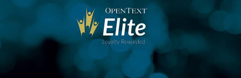 OpenText Elite Award
