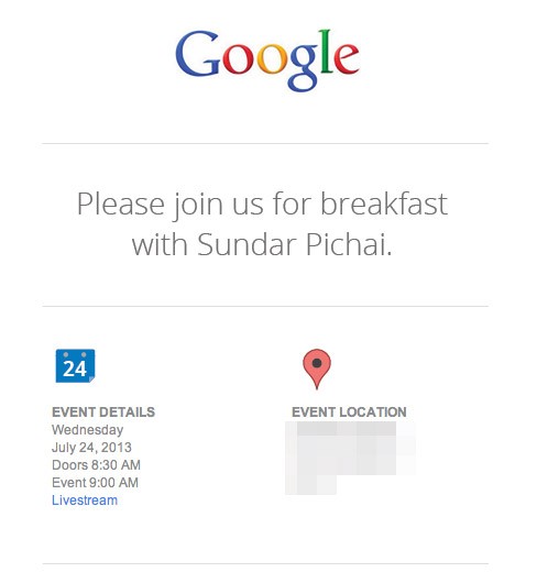 Google Event