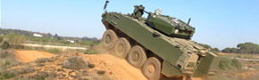 Indra’s Mission System on VCR 8x8 (Infantry Fighting Vehicle for Spanish Army)
