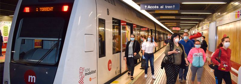 Indra automates the passenger capacity control for Metrovalencia to protect passengers from covid-19