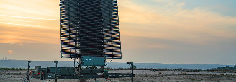 The Lanza 3D Deployable Air Defence Radar (DADR) 