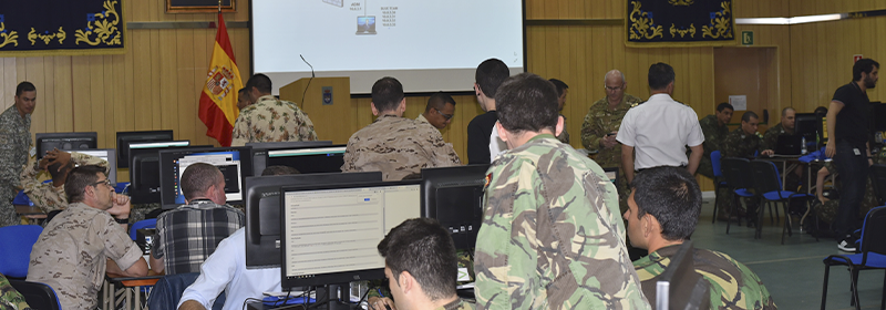 Indra´s Cyber Range platform trains the expoerts of the Spanish Joint Cyber-Defense Command