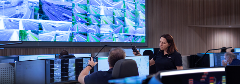 Centro de control de Transurban Queensland