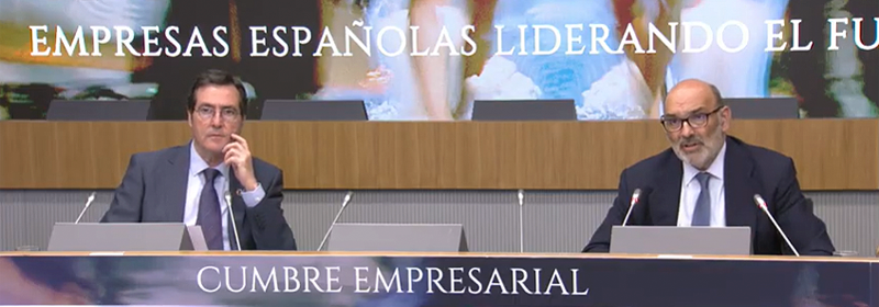 Fernando Abril-Martorell propone impulsar la digitalización y la reindustrialización como las prioridades para la recuperación económica 