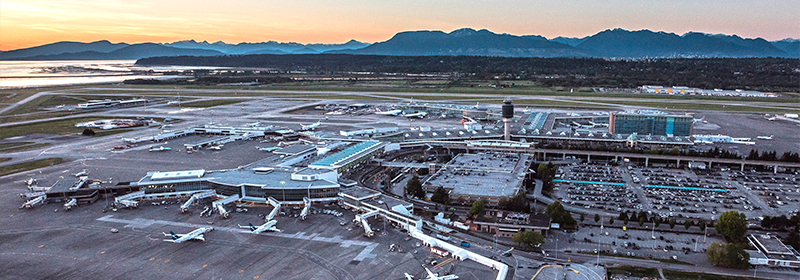 magen cedida por el Aeropuerto Internacional de Vancouver