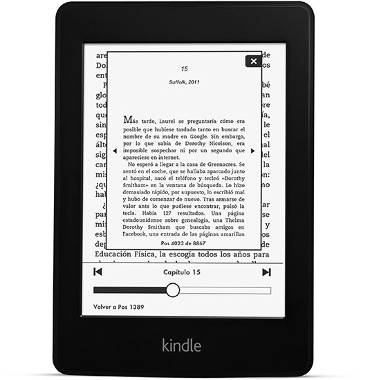 Nuevo kindle paperwhite