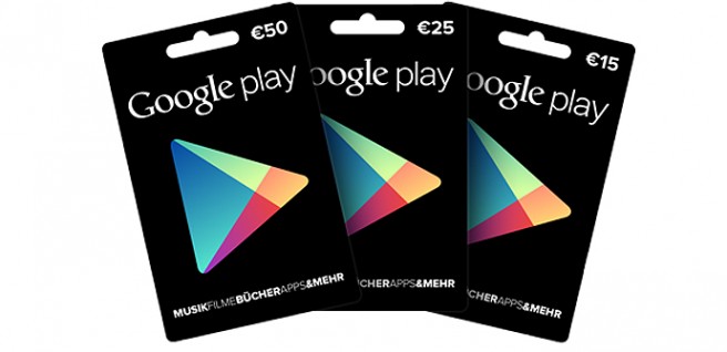 Play store tarjjetas regalo