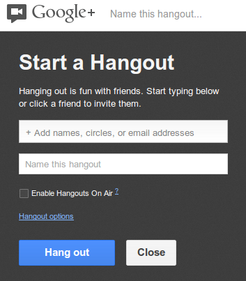 Hangout google