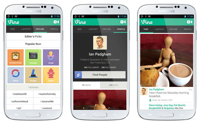 Vine para Android