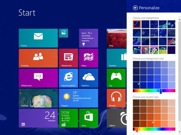 windows 8 blue